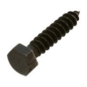 NATIONAL MFG SALES 0.31 x 1.5 in. Hex Lag Screw, Black 5707344